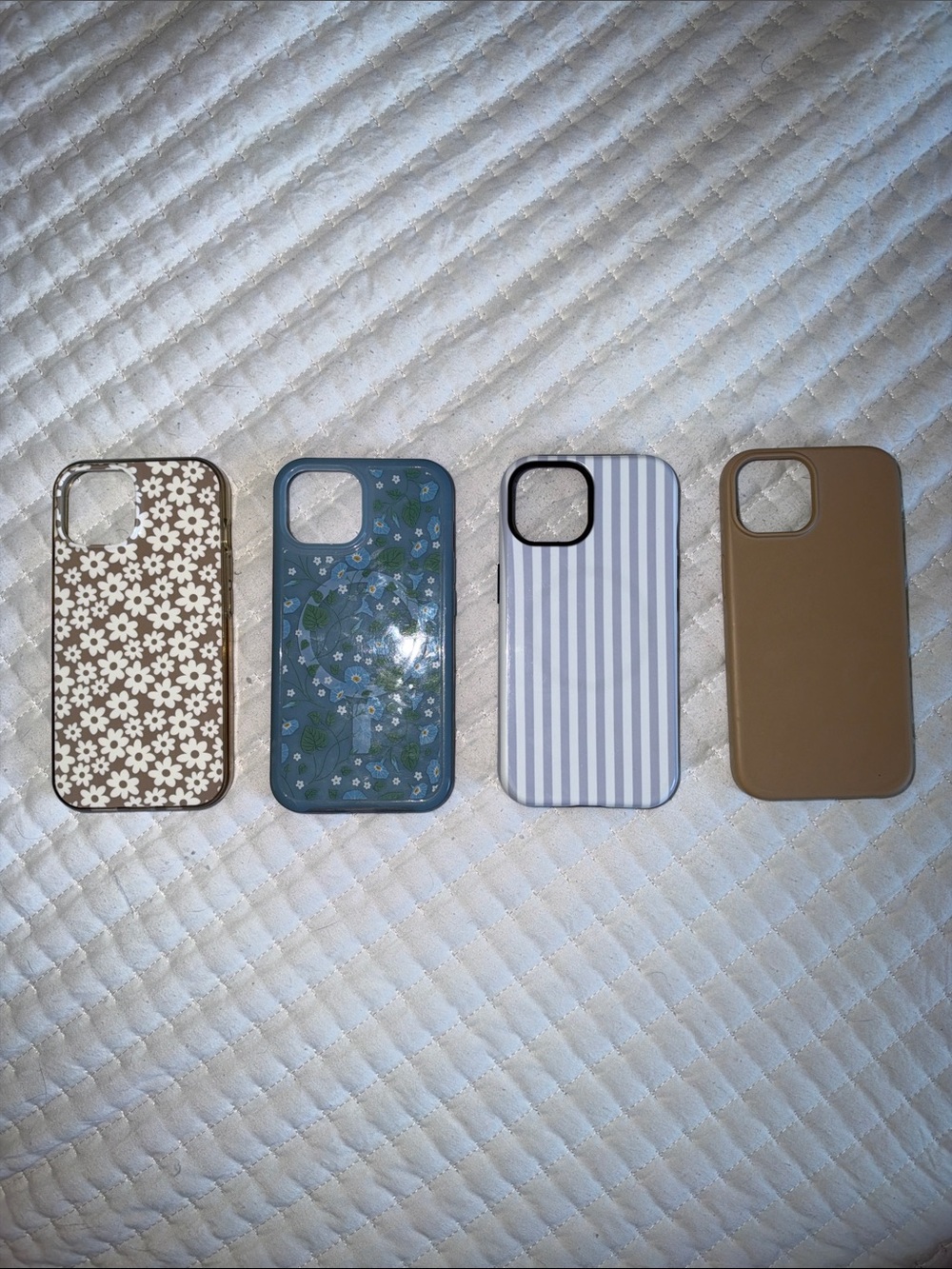 Assortment of iPhone 15 cases